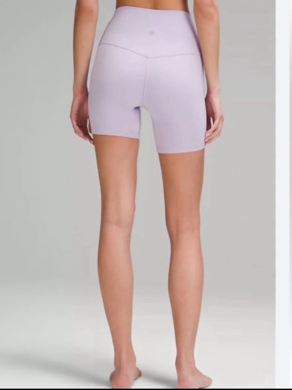 Like New Lululemon Align HR Short 6". Color Lavender Ether. Size 2
